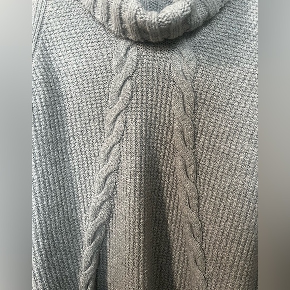 Grey Cowl Neck Sweater - Picture 3 of 5